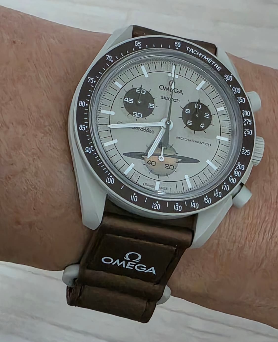 오메가 X 스와치 문워치 미션 투 문 토성시계 (풀박스)  상품이미지4