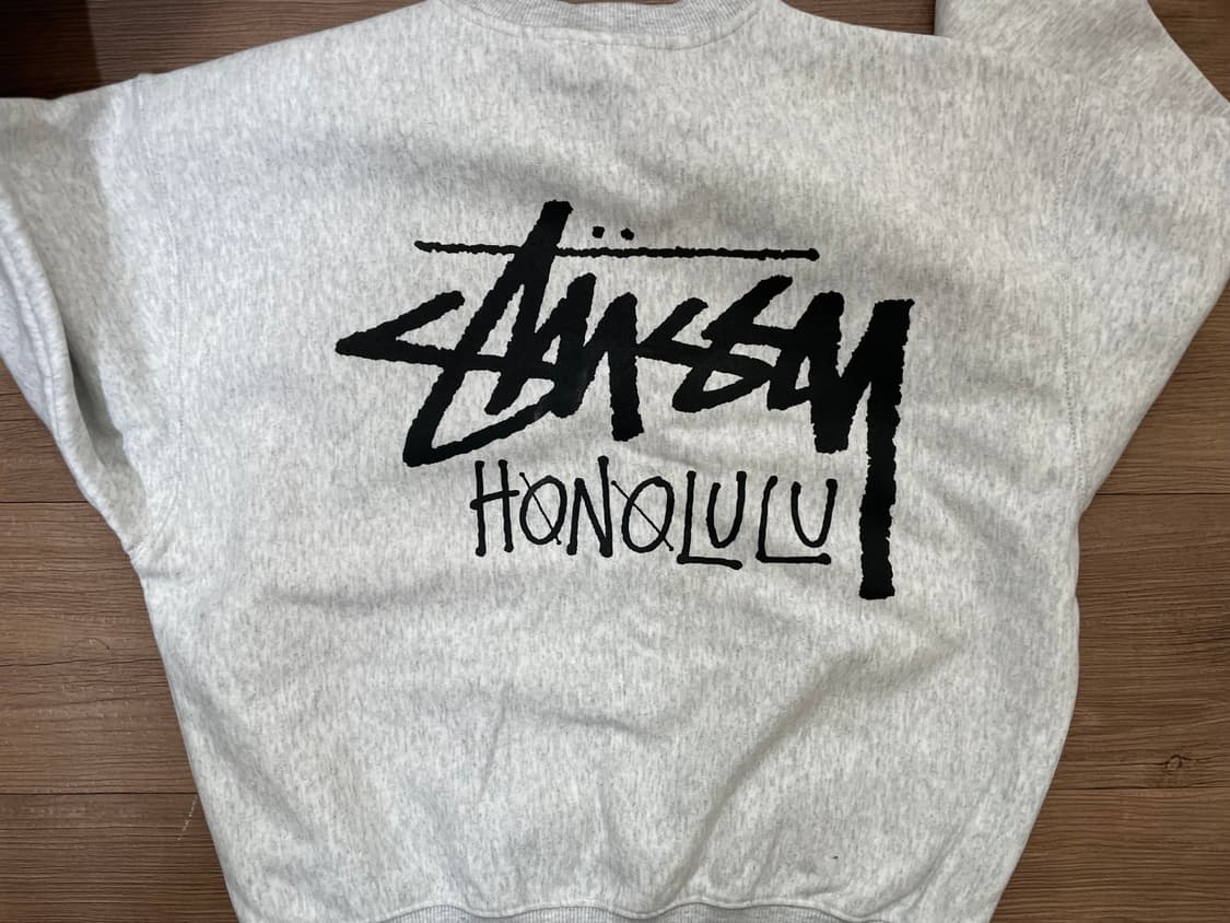 스투시 호놀룰루 회색 S 사이즈 상품이미지4