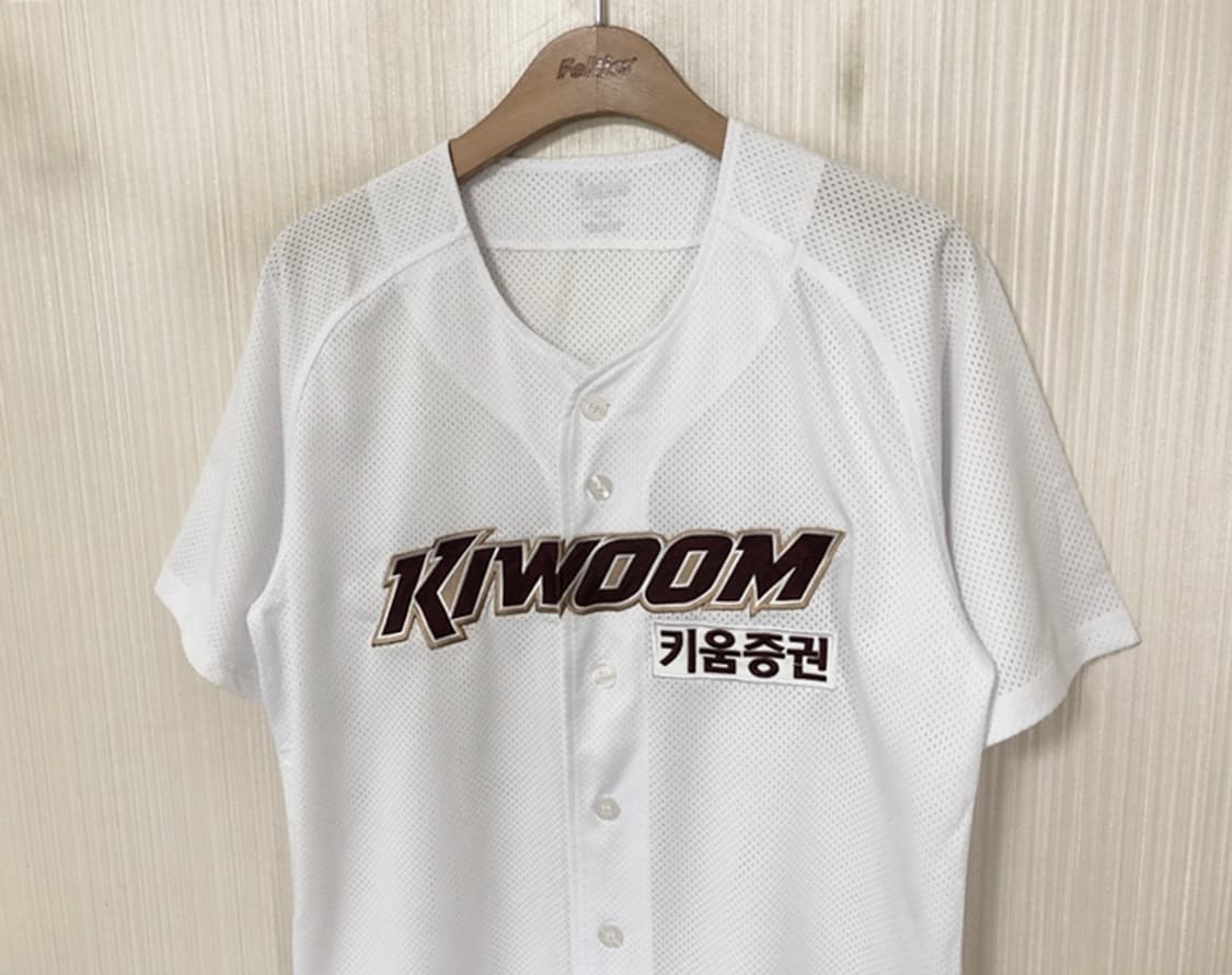KBO 키움히어로즈 홈유니폼/져지 S(90)  상품이미지6