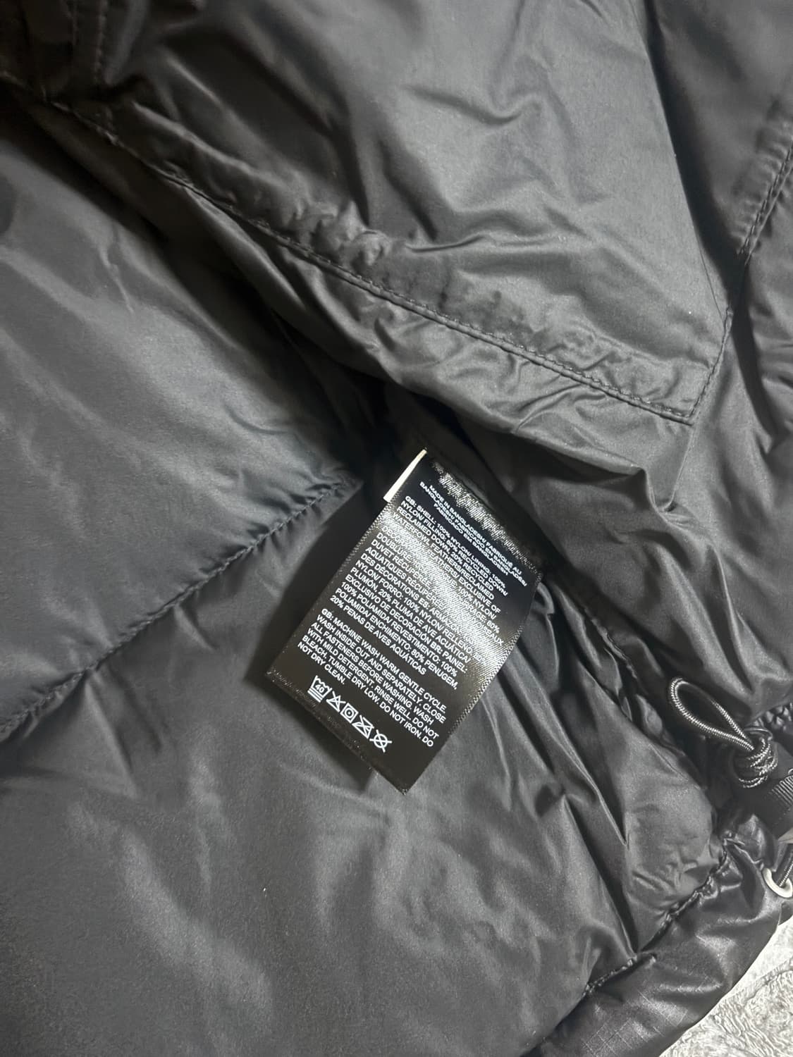 노스페이스 레트로 눕시 1996 필파워 700 패딩 tnf 사이즈교환 및 상품이미지4