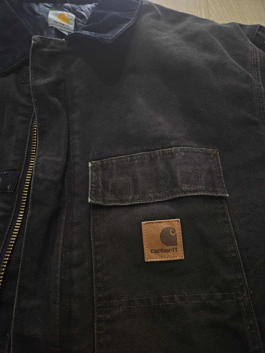 빈티지칼하트 칼하트 c26 워크 액티브 자켓 2XL 샌드스톤 상품이미지2