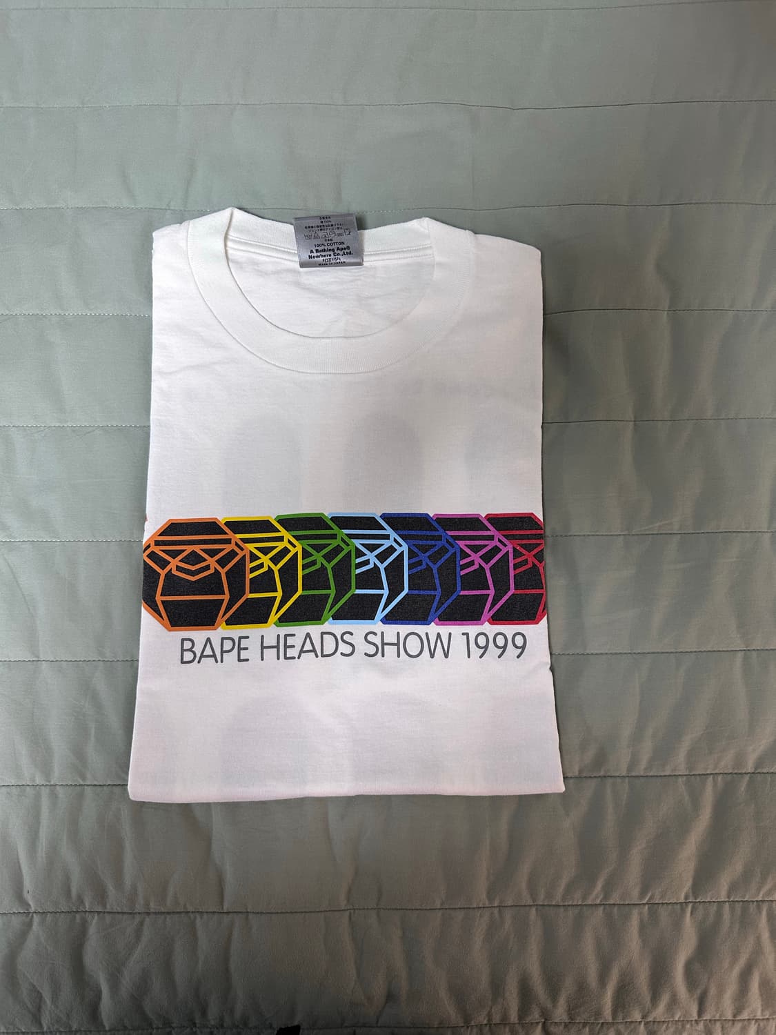 A Bathing Ape 1999 Bape Heads Show Tee 상품이미지1