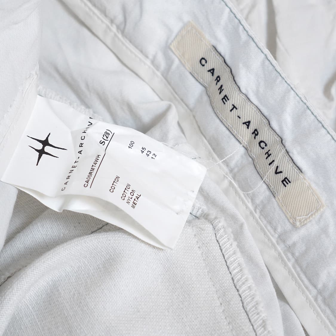 카르넷 아카이브 Ruined 데님팬츠 상품이미지10