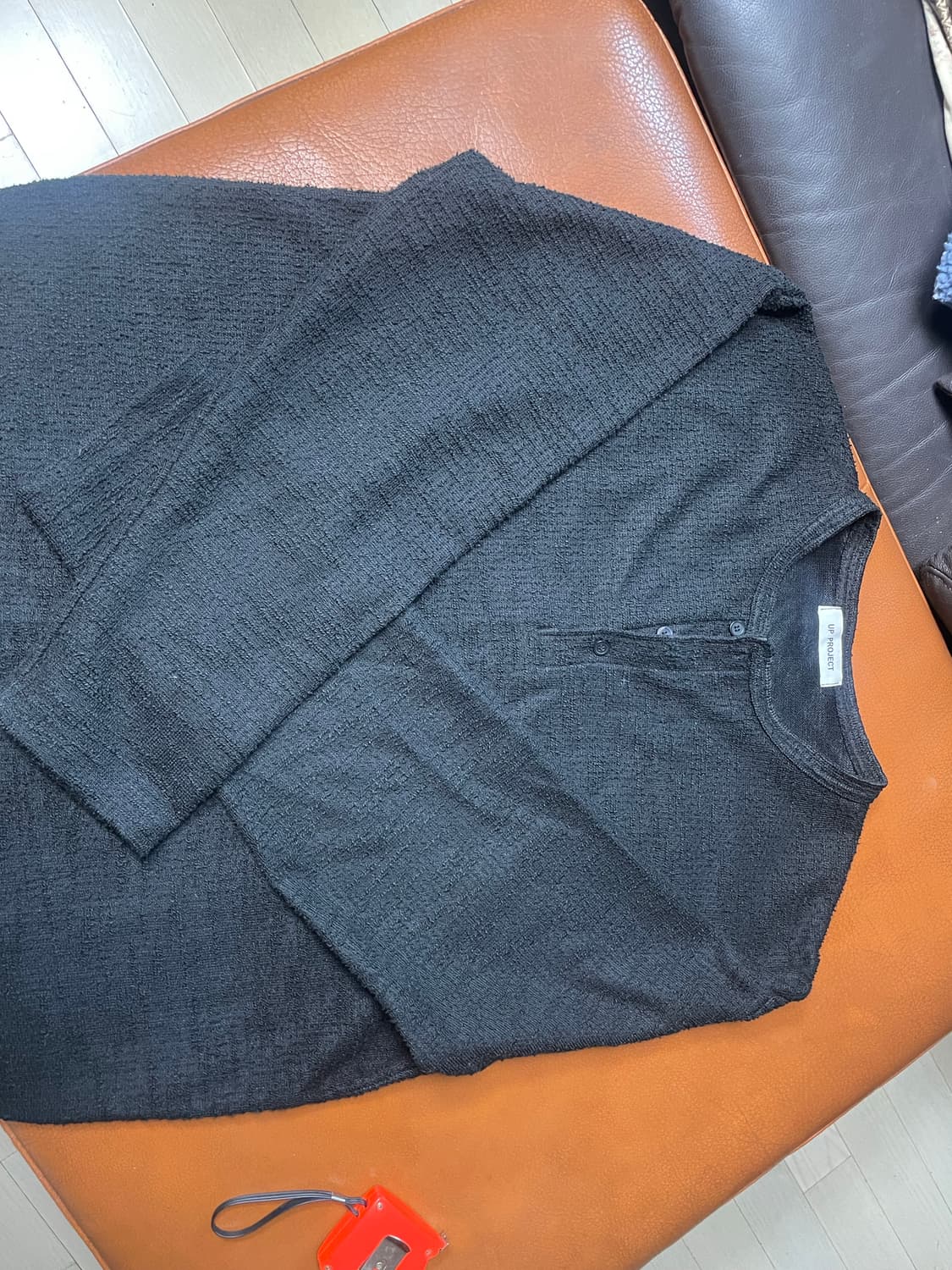 코시하루 트위드 헨리넥 상품이미지2