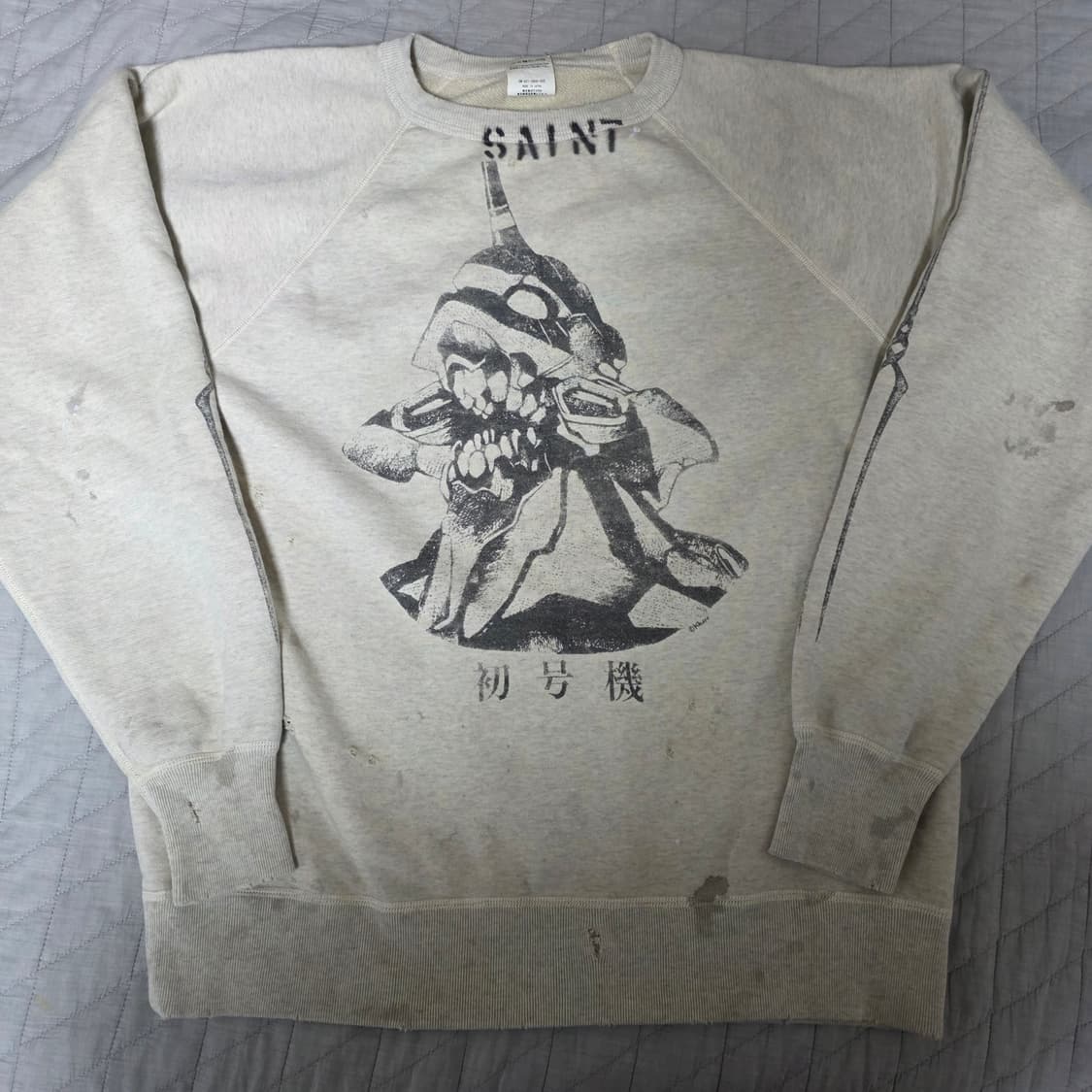 [L] 세인트미카엘 에반게리온 초호기 스웻 맨투맨 상품이미지1