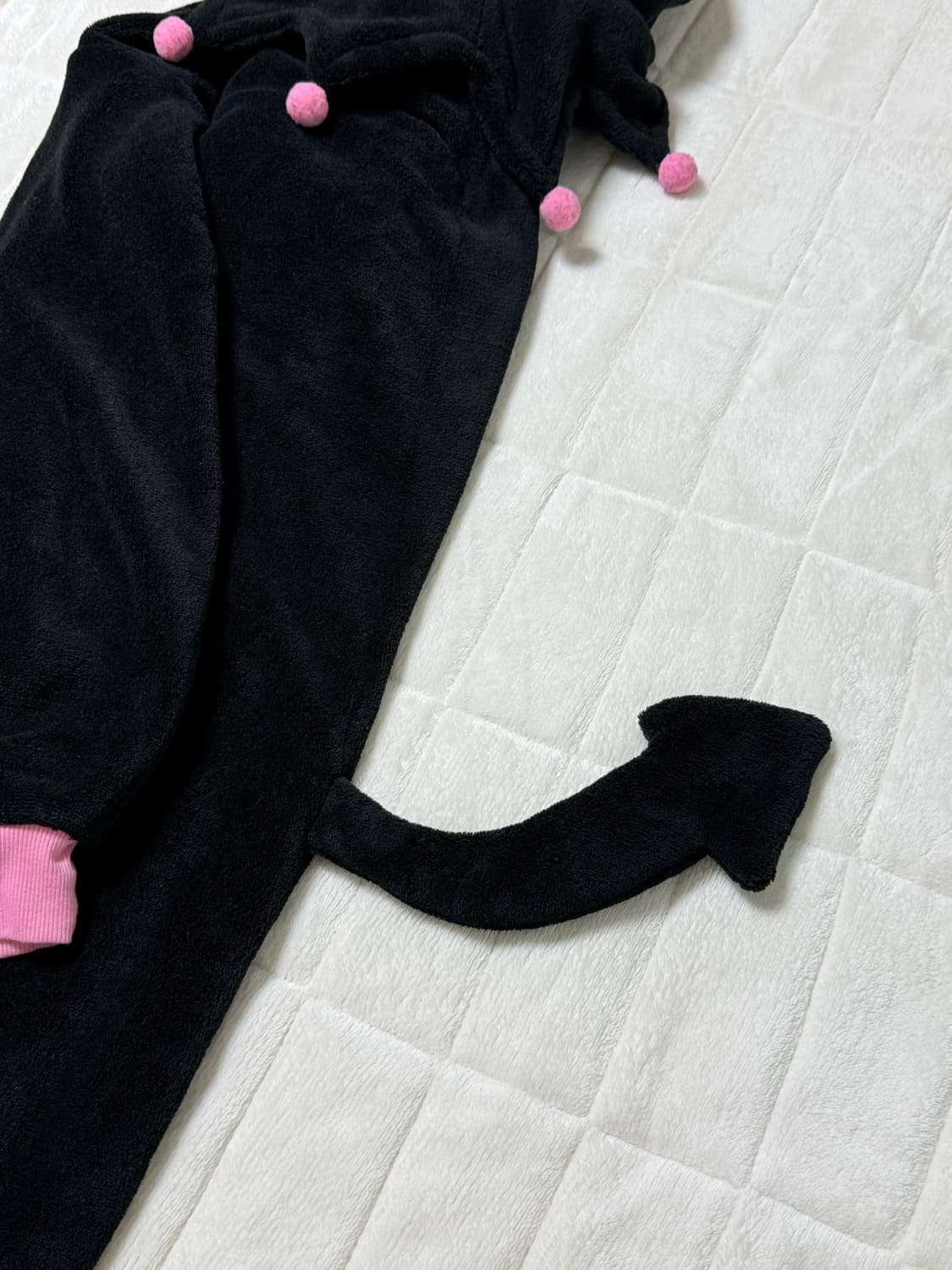 Sanrio SAZAC kuromi pajama 쿠로미 동물인형 잠옷 상품이미지6