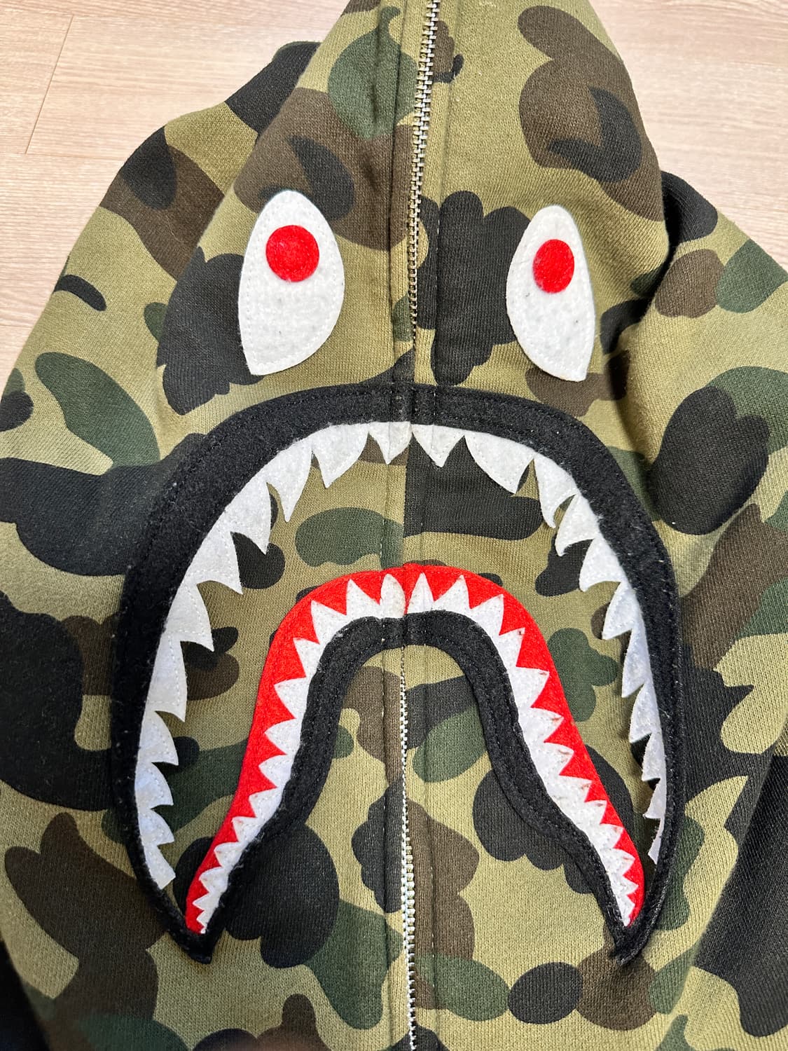 3XL) 베이프 PONR 1st Camo 녹계 상품이미지2