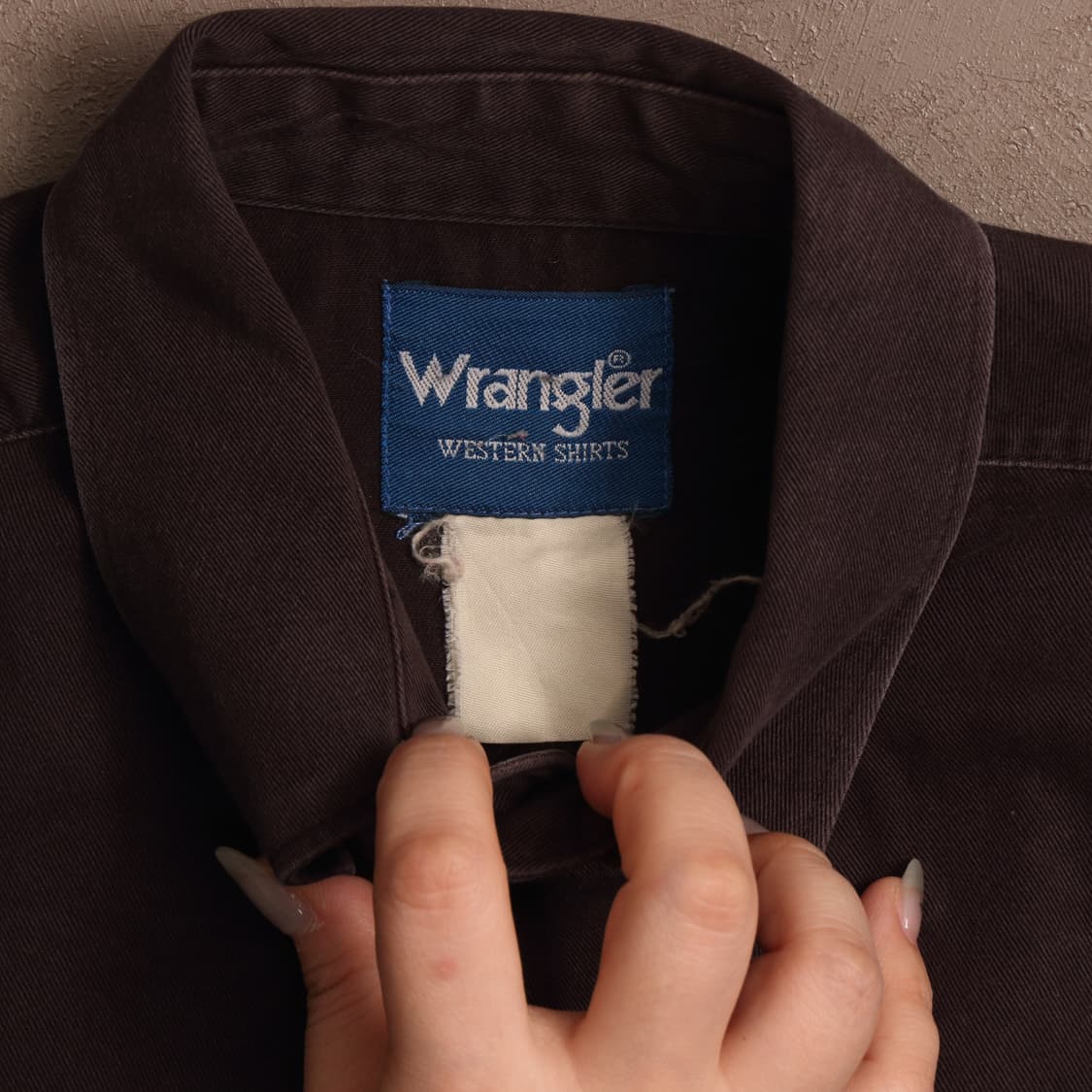 랭글러 헤비코튼 워크셔츠 블랙 A1695 상품이미지3