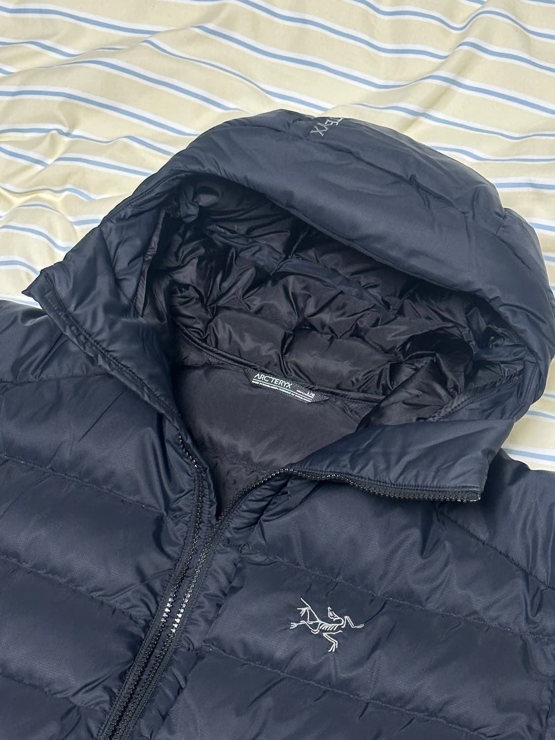 아크테릭스 토륨 후디 L 블랙 판매합니다. 상품이미지5