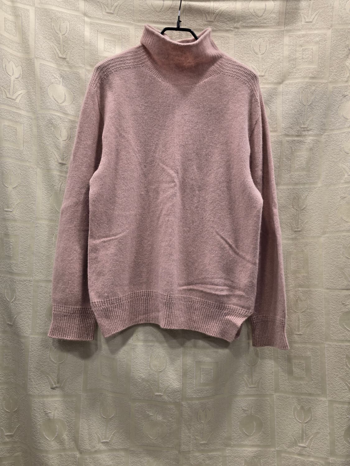 더아이잗 앙고라 혼방 핑크 니트 S(55) 상품이미지1