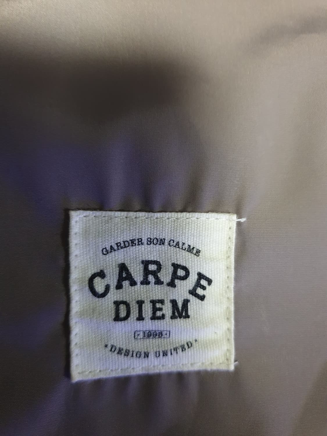 (빈티지) 디자인 유나이티드 폴리 스포티 코치자켓 샌드베이지 (105) 상품이미지3