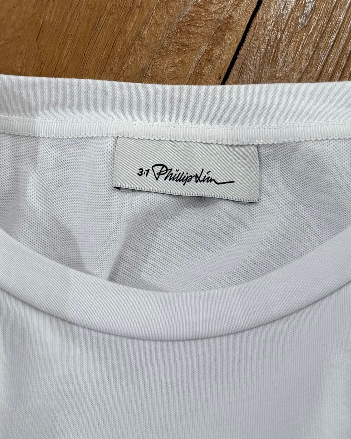 3.1 필립 림 화이트 스카이블루 피스드 코튼 팝린 미디 드레스  상품이미지7