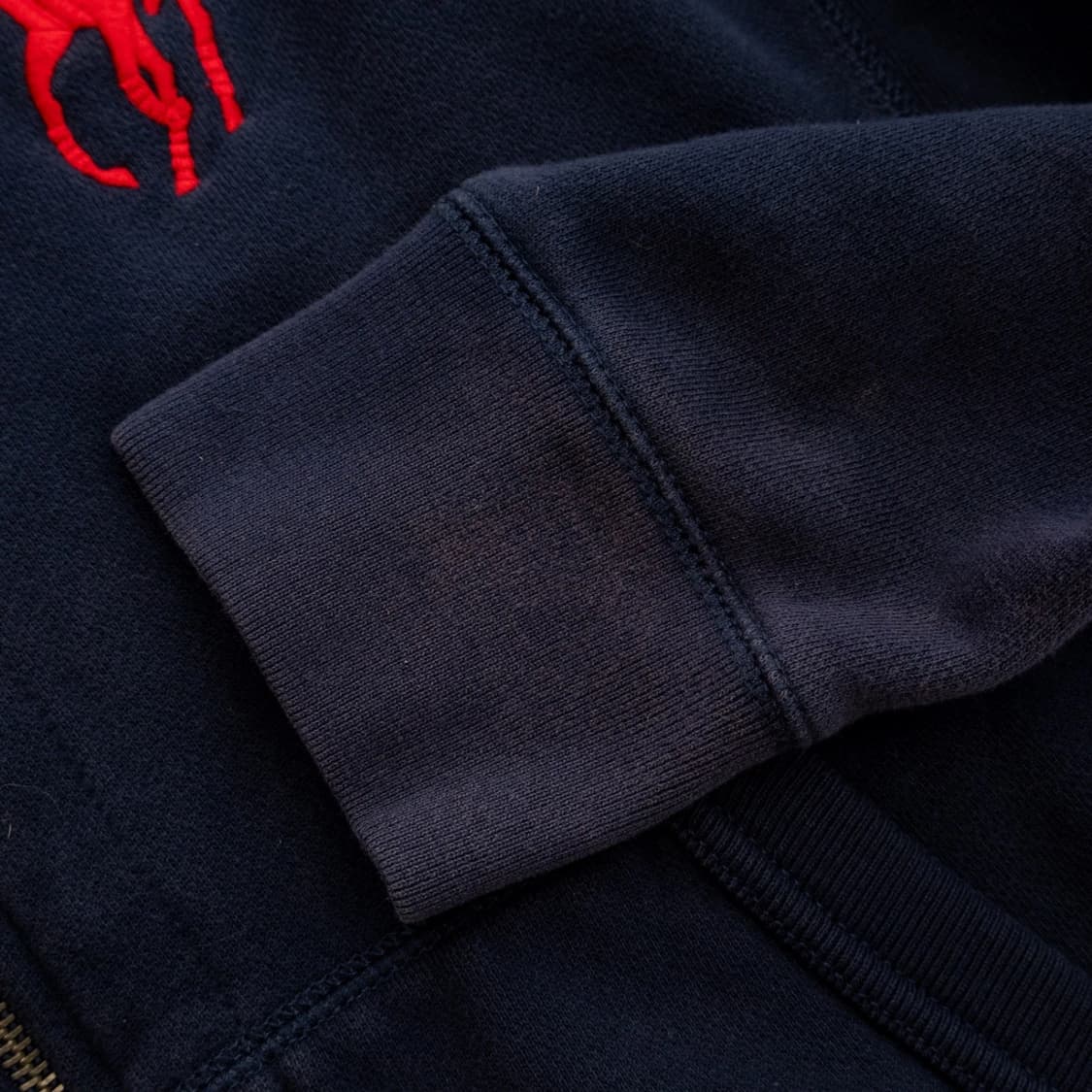 폴로 랄프로렌 빅포니 USA 플래그 후드집업 네이비 상품이미지8