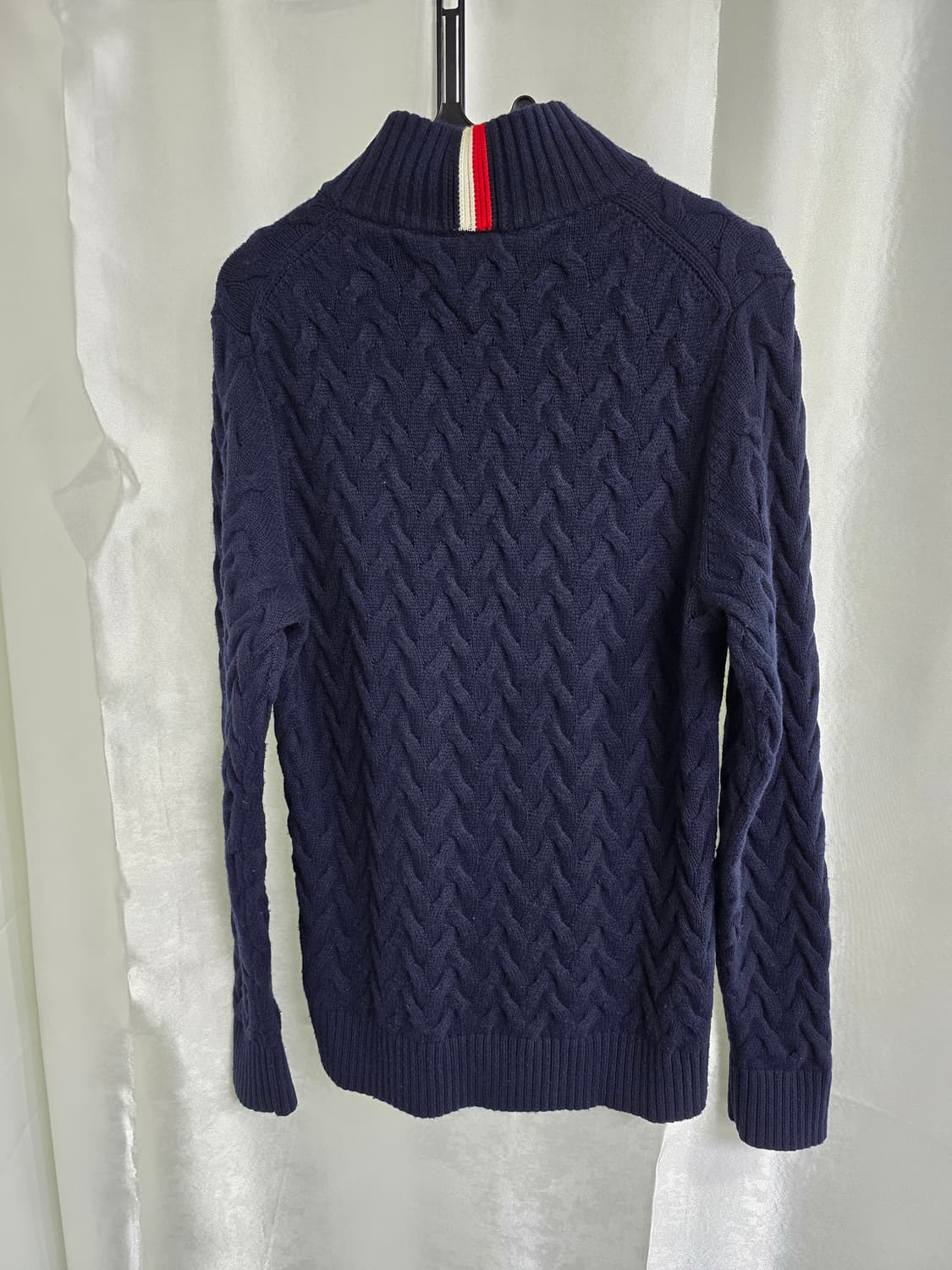 타미힐피거 네이비 케이블 니트 (1642) 상품이미지2