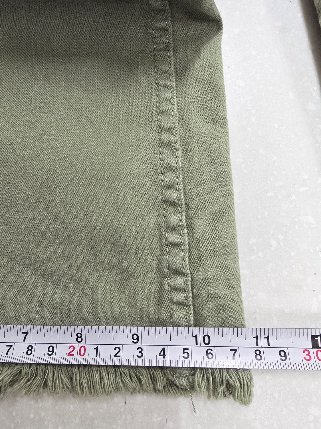 billa bong 올리브 그린 와이드 데님 팬츠28 상품이미지8