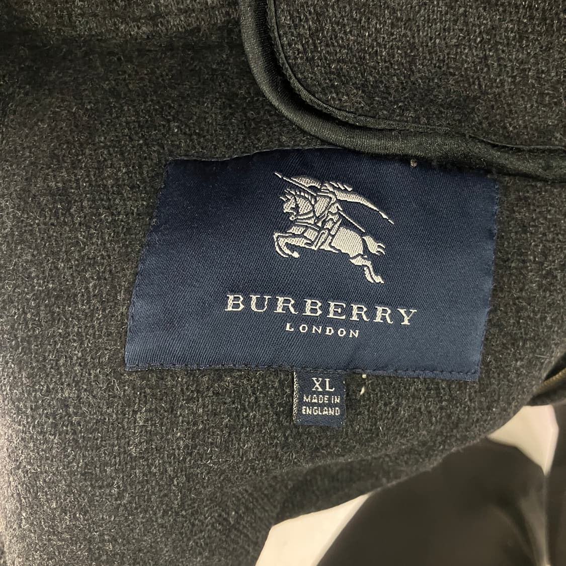 버버리 런던 울 하이넥 코트  상품이미지3