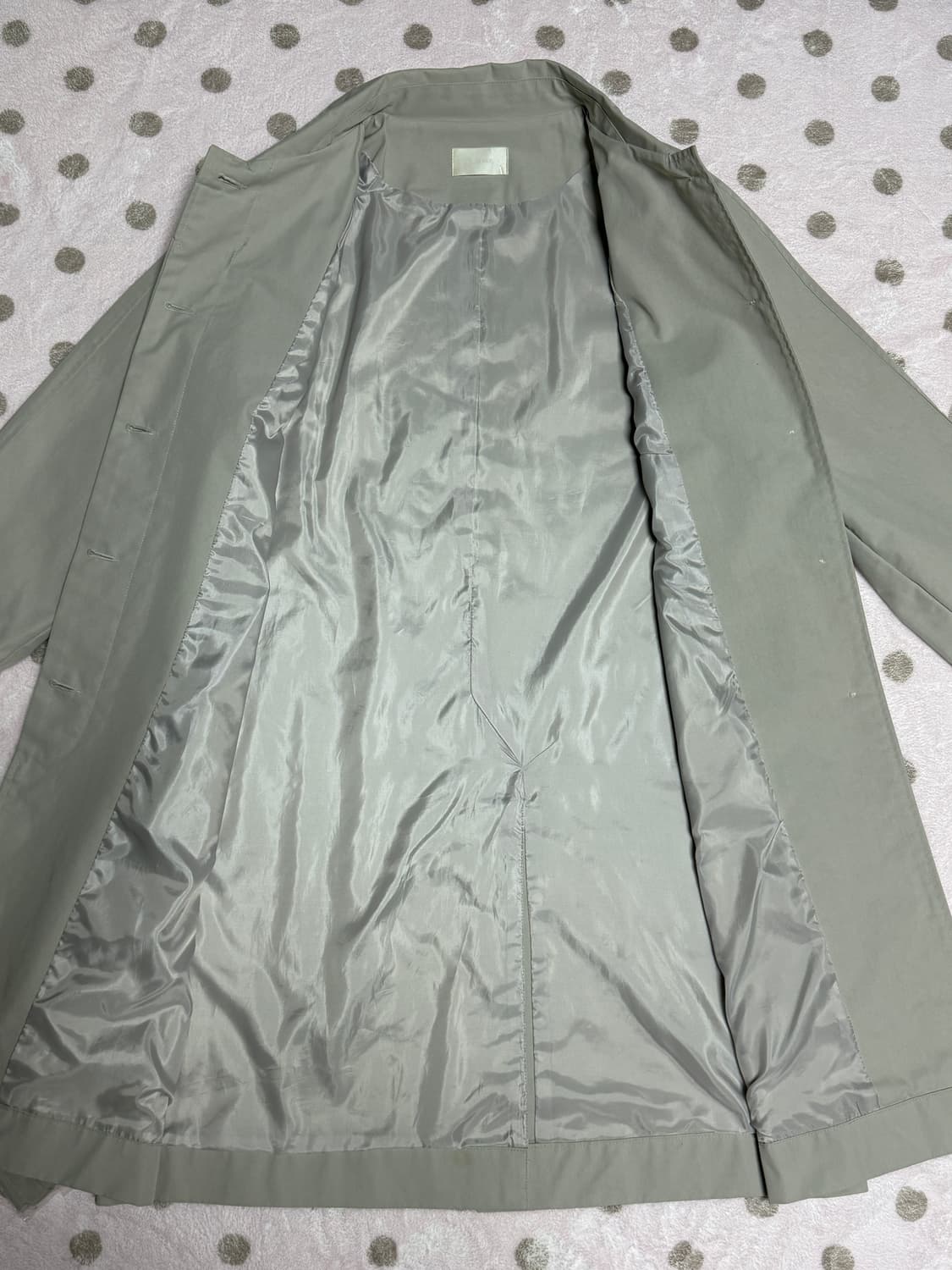 D.AMBER 디엠버 민트 트렌치코트 상품이미지4