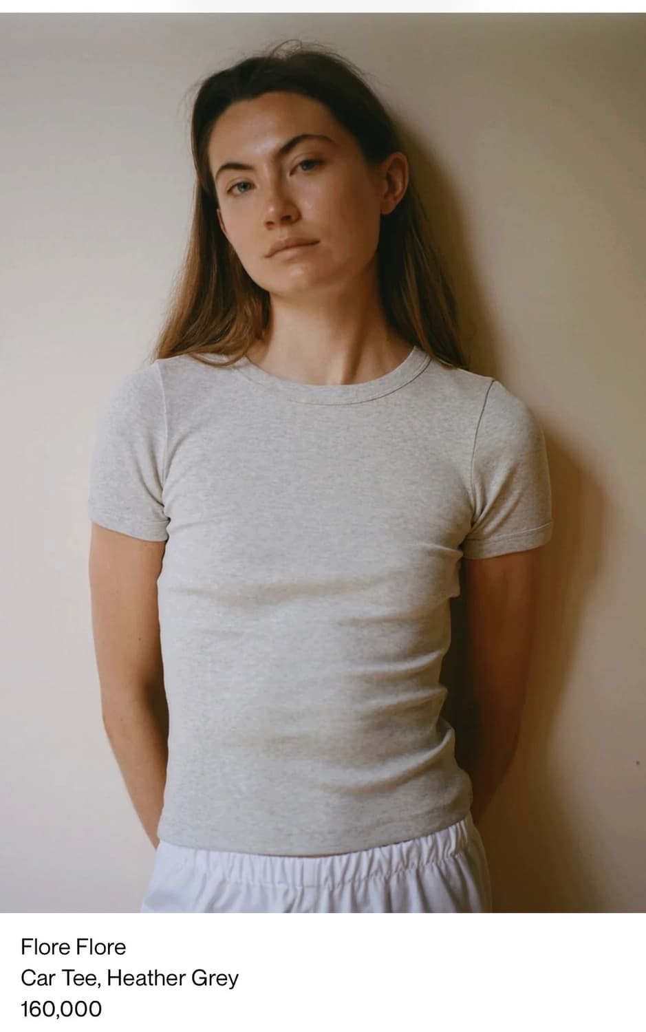 Flore Flore Car Tee, Heather Grey 상품이미지4