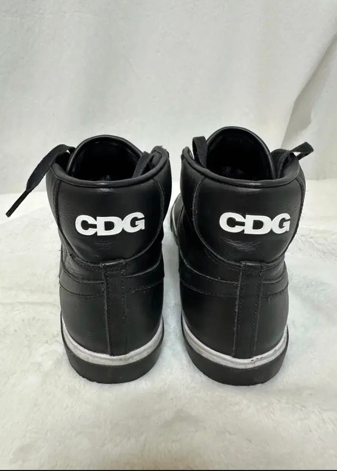 나이키 꼼데가르송 하이탑 블랙 280 상품이미지2