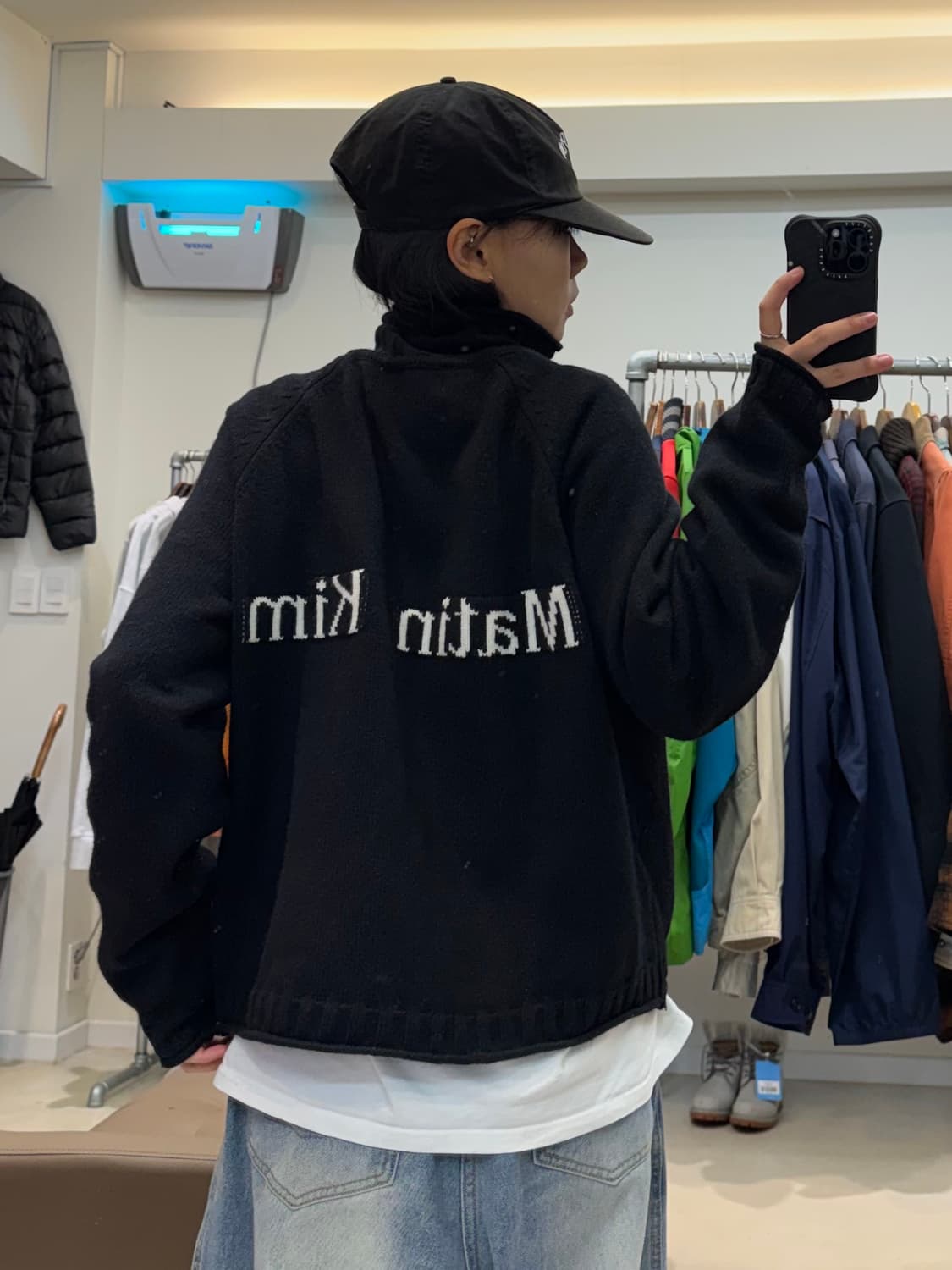 마뗑킴 스펠포인트 니트 집업 상품이미지5