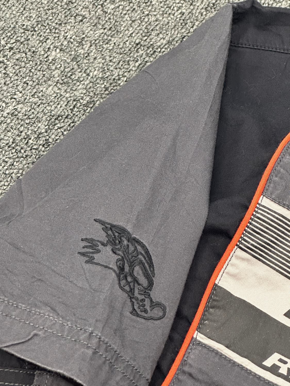 M)할리데이비슨 빈티지 패치 레이싱 반팔셔츠 상품이미지7