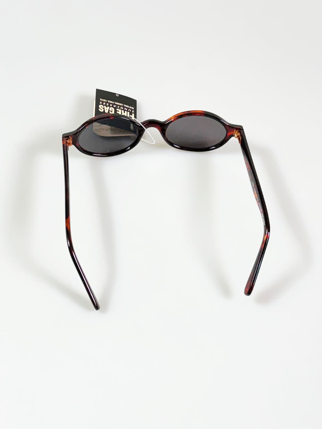 90s FIRE GAS 토터스쉘 볼드 라운드 빈티지 선글라스 상품이미지5