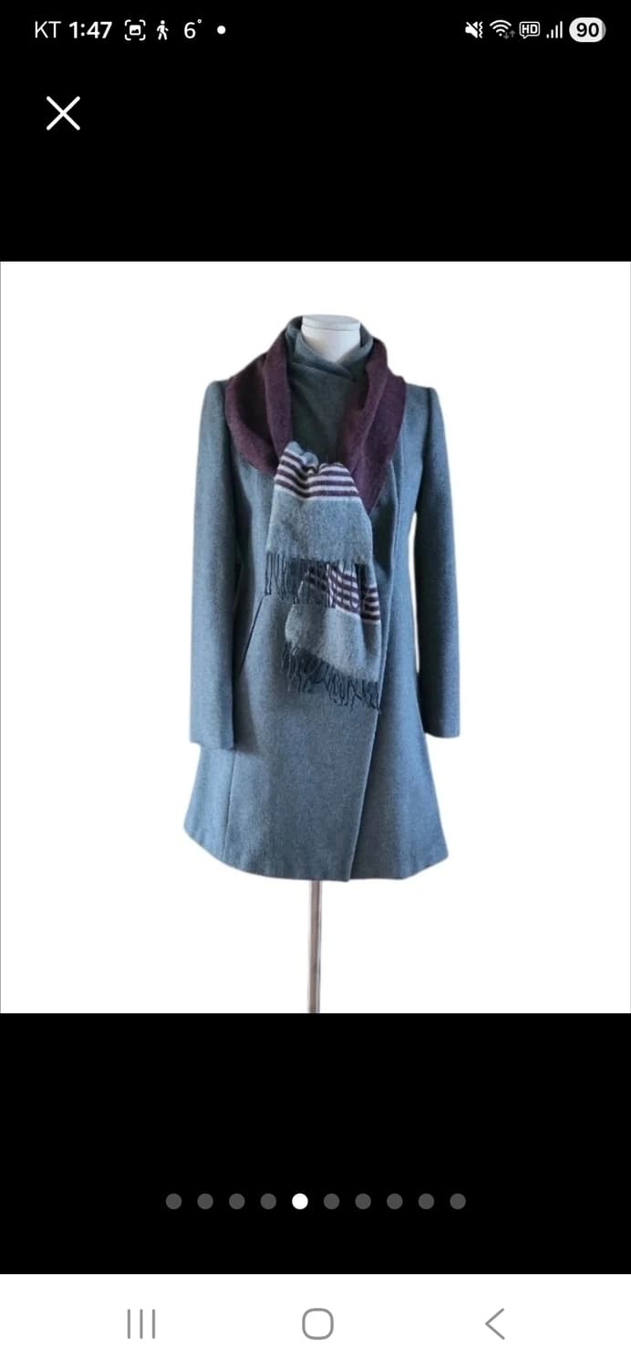 ​ MINE 마인 캐시미어 51% 벨티드 코트  [상태최상] 상품이미지5