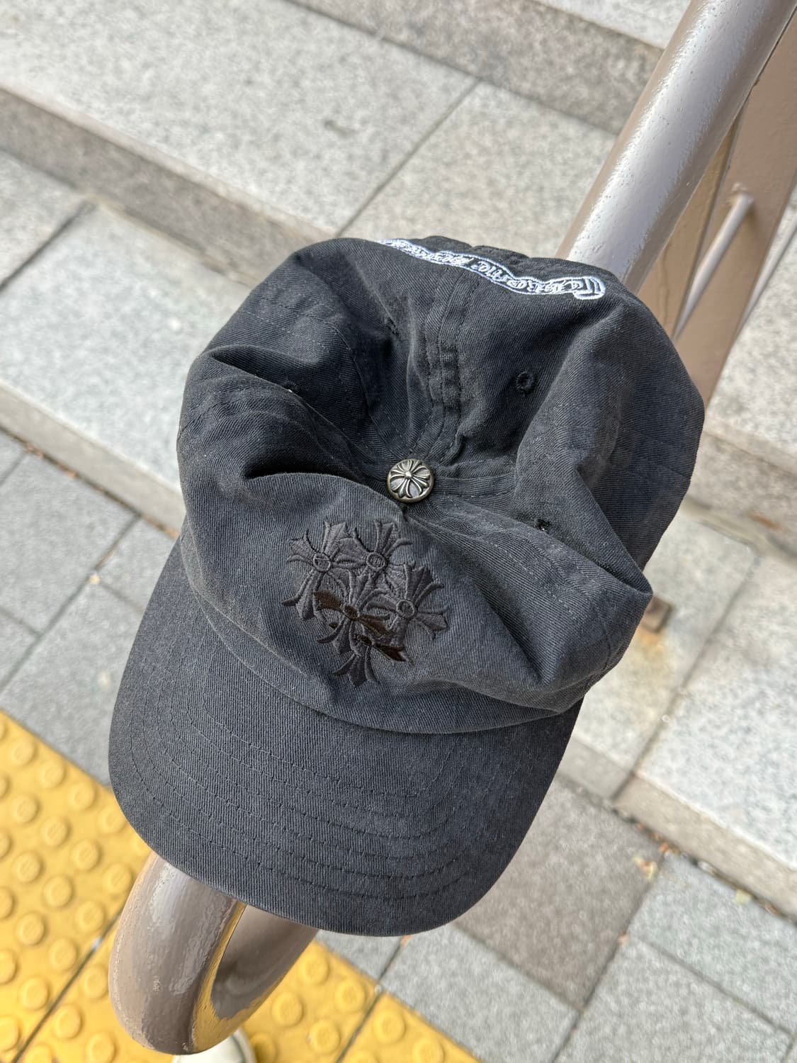 90s 크롬하츠 세메터리 볼캡 모자 상품이미지1