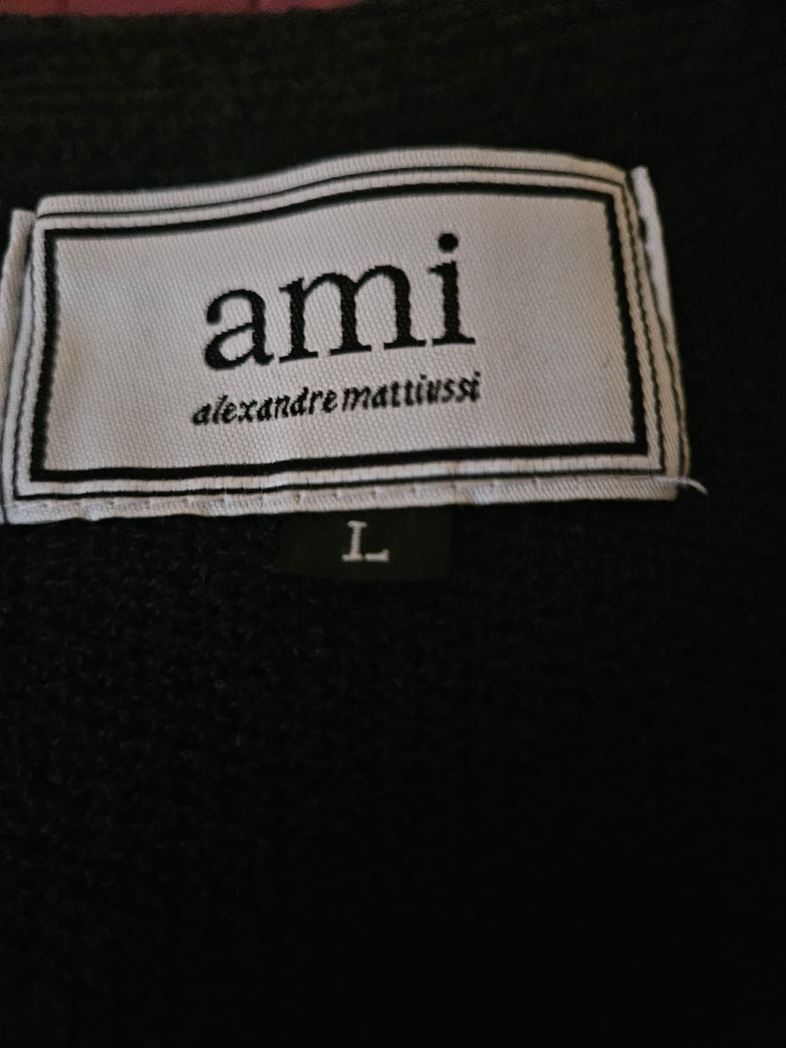 아미 블랙 가디건 상품이미지3