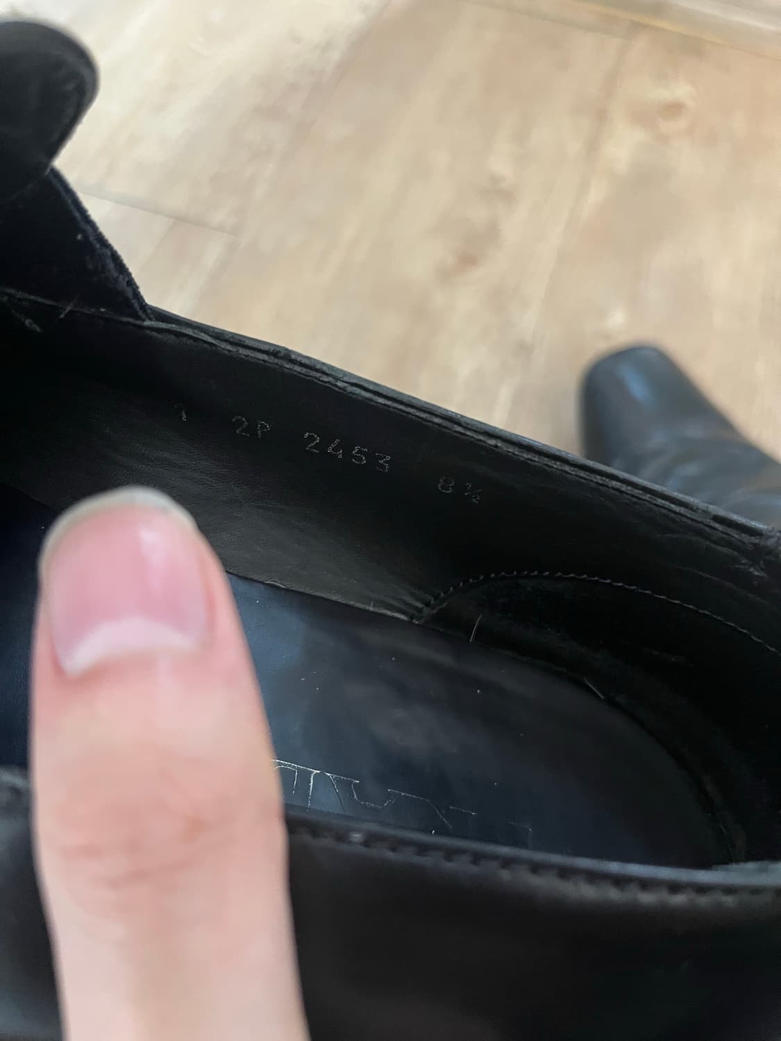 프라다 레더 로퍼 uk8.5 상품이미지8