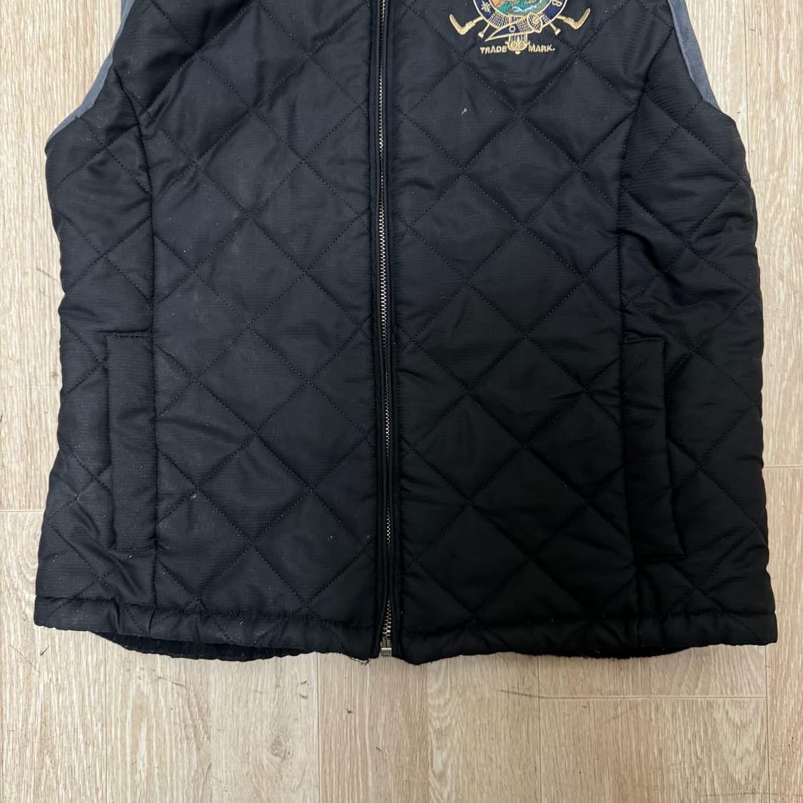 폴로 랄프로렌 자수 퀼팅조끼 M/95  상품이미지4