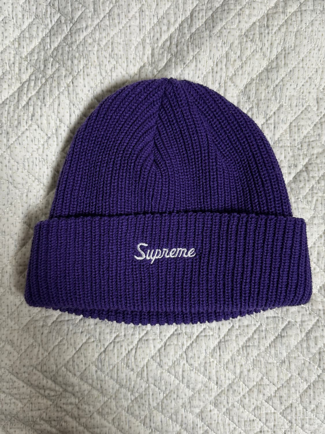 슈프림 루즈 게이지 비니 퍼플(FW20) 상품이미지1