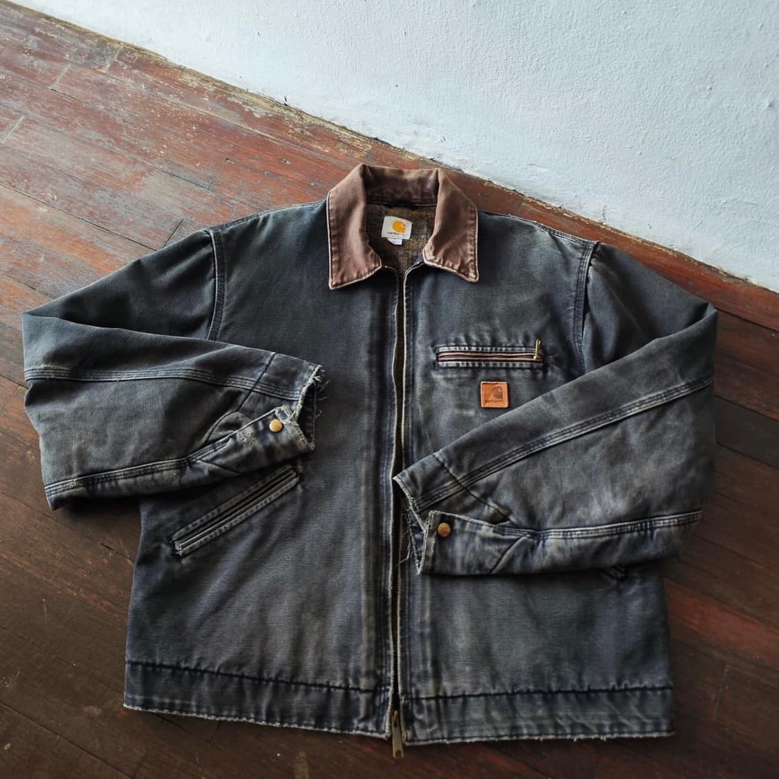 OG Carhartt J97 BLK Detroit Jacket 칼하트 상품이미지8