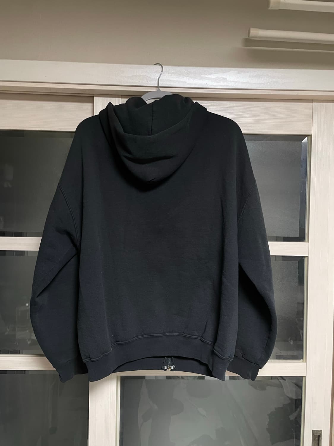 [L] 90s russell 러셀 후드집업 블랙 상품이미지2