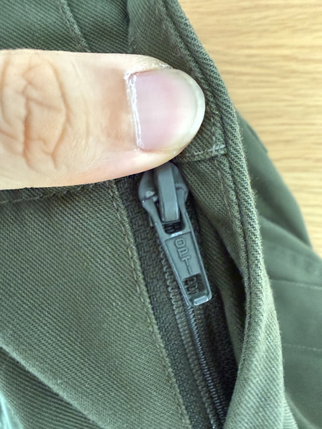 Pre owned 밀리터리 코튼 팬츠(OPTI ZIP) 상품이미지7