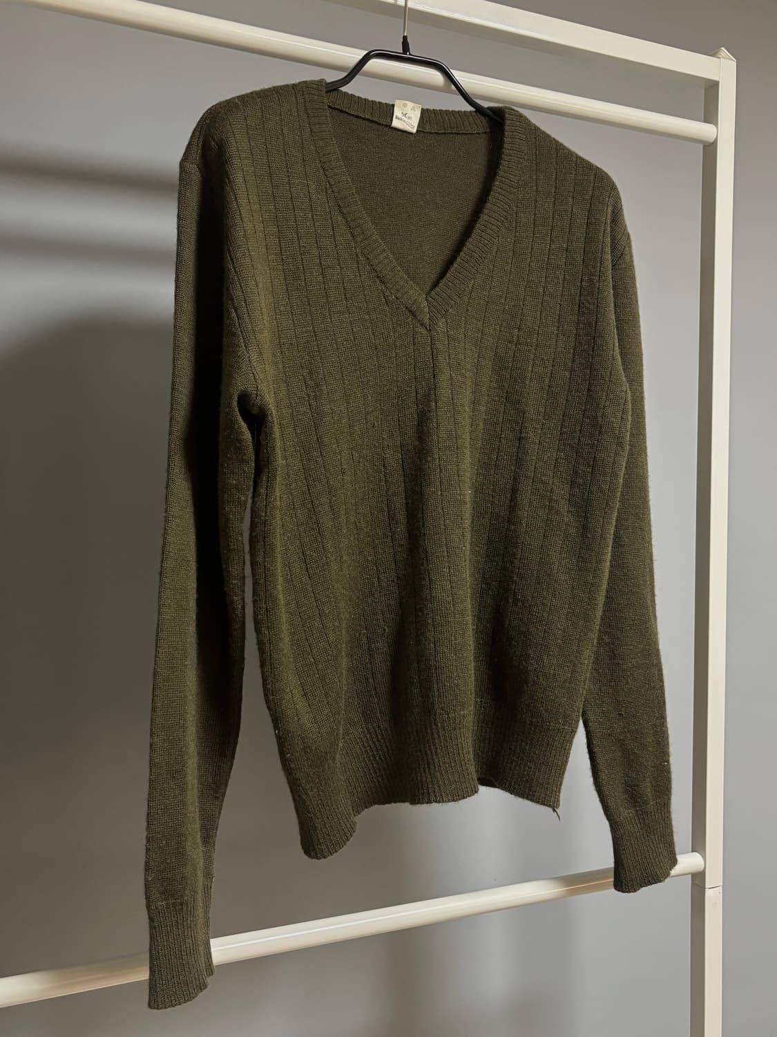 오리지널 체코군 니트 올리브 상품이미지1