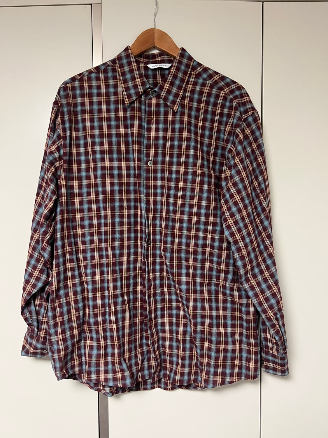 밈더위드로브 체크셔츠 1사이즈 판매 상품이미지1