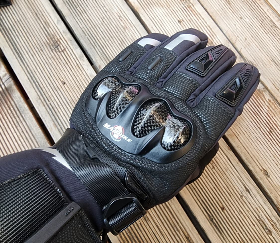 카본 방수방풍 방한 오토바이 장갑(XL) 상품이미지6