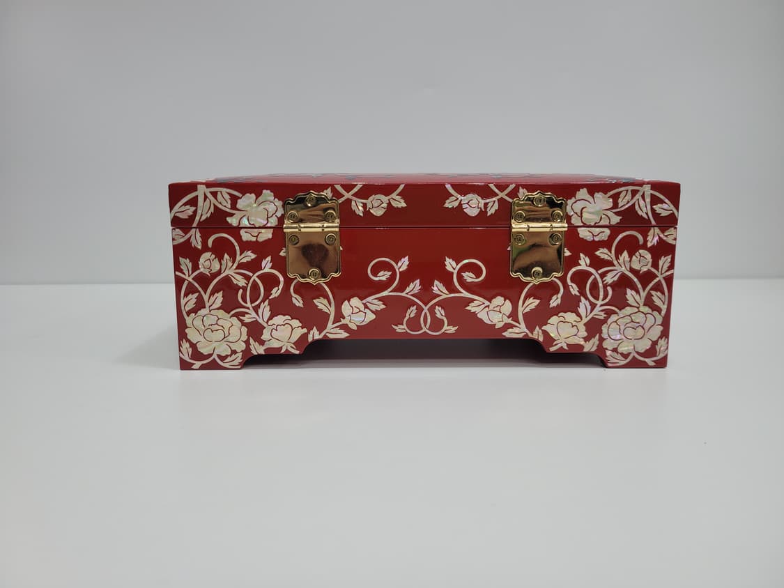 (새상품급) 진주쉘 나전칠기 보석함
 상품이미지4