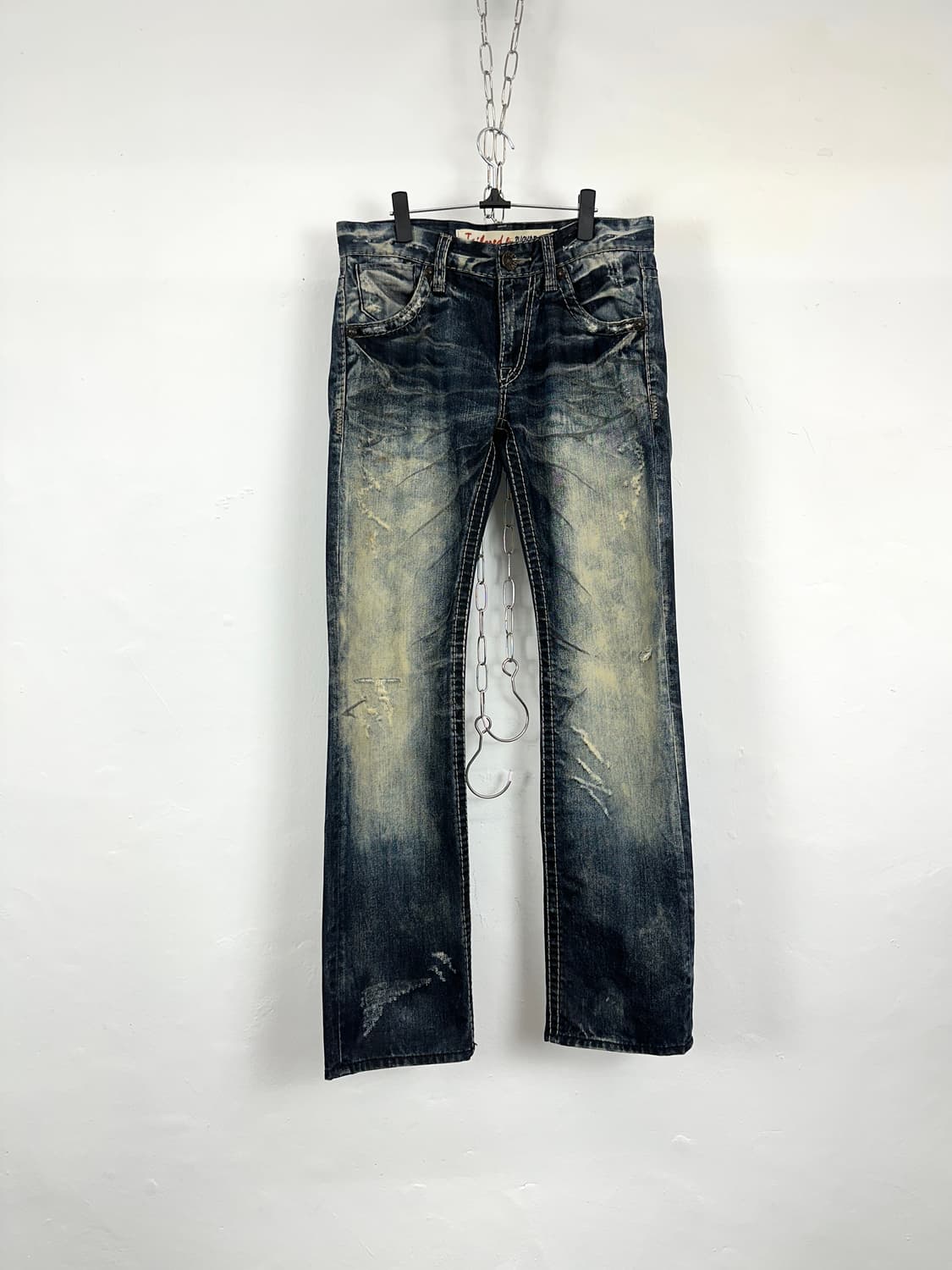 Buckaroo Chrome Rivet Washed Denim 상품이미지4