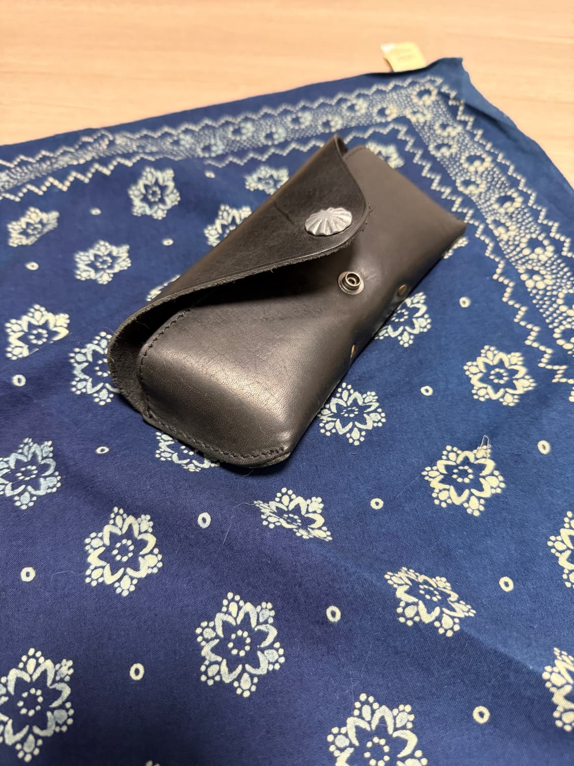 rrl 더블알엘 안경케이스 검정색 레어템 상품이미지1