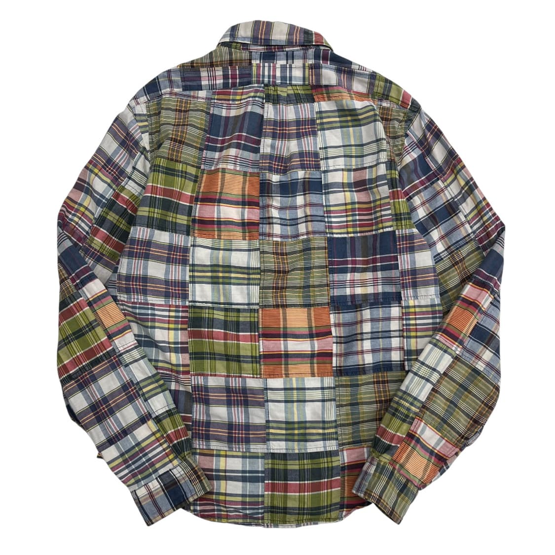 폴로 랄프로렌 체크 린넨 셔츠 M 상품이미지3