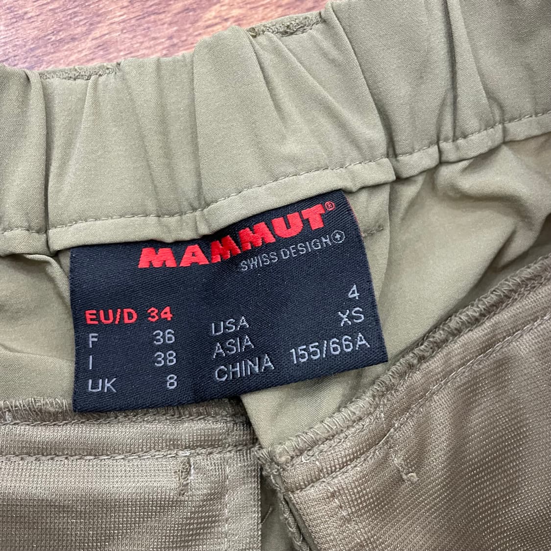 여성 마무트 반바지 상품이미지3