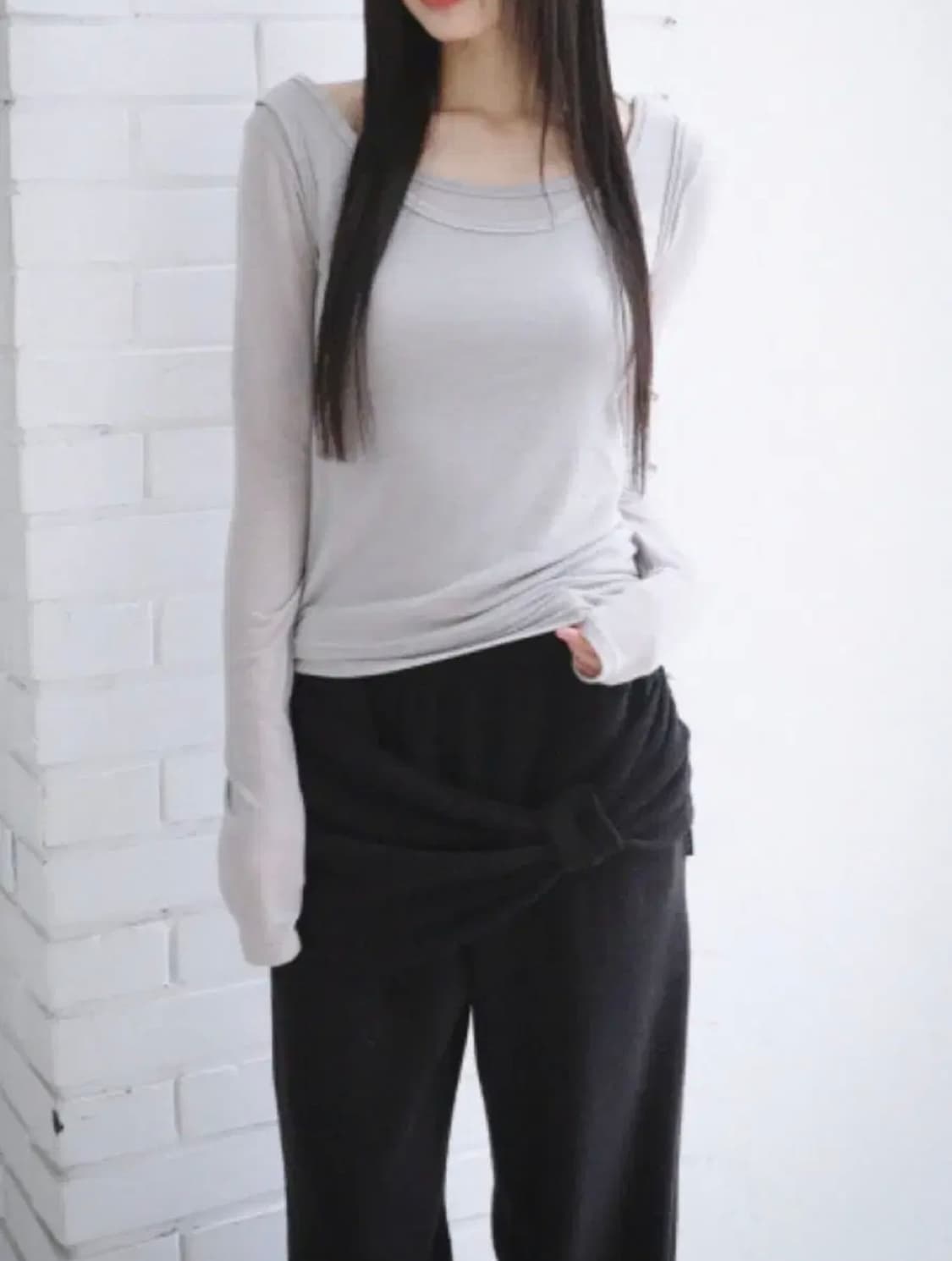 어글리쉐도우 ribbon sweat pants uglyshadow 상품이미지1