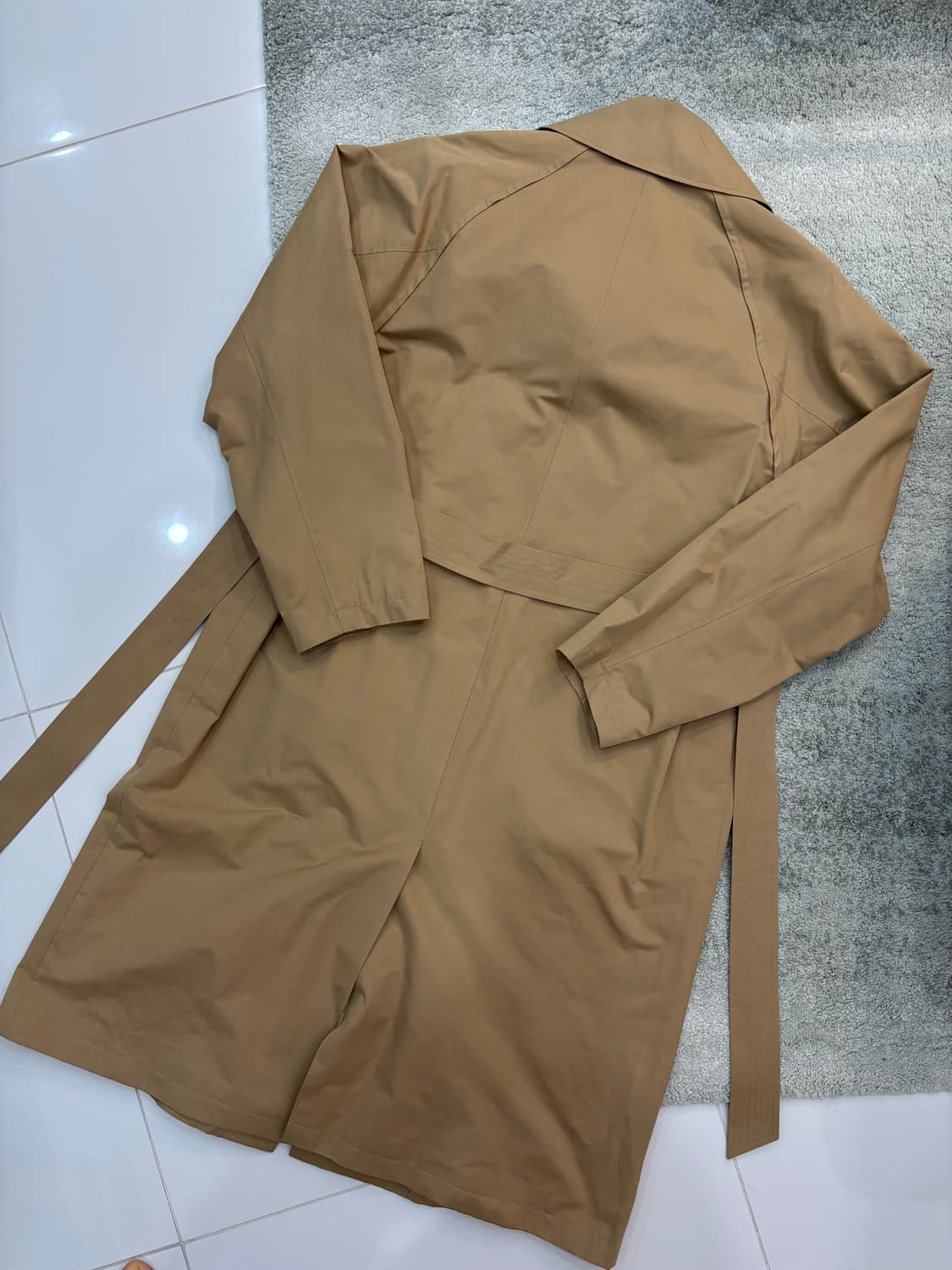 르917 옴므 / 빅카라 트렌치 코트 / 46 상품이미지4