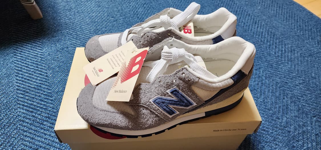 신품 뉴발란스 996 Made in USA 245mm 스니커즈 운동화 상품이미지1