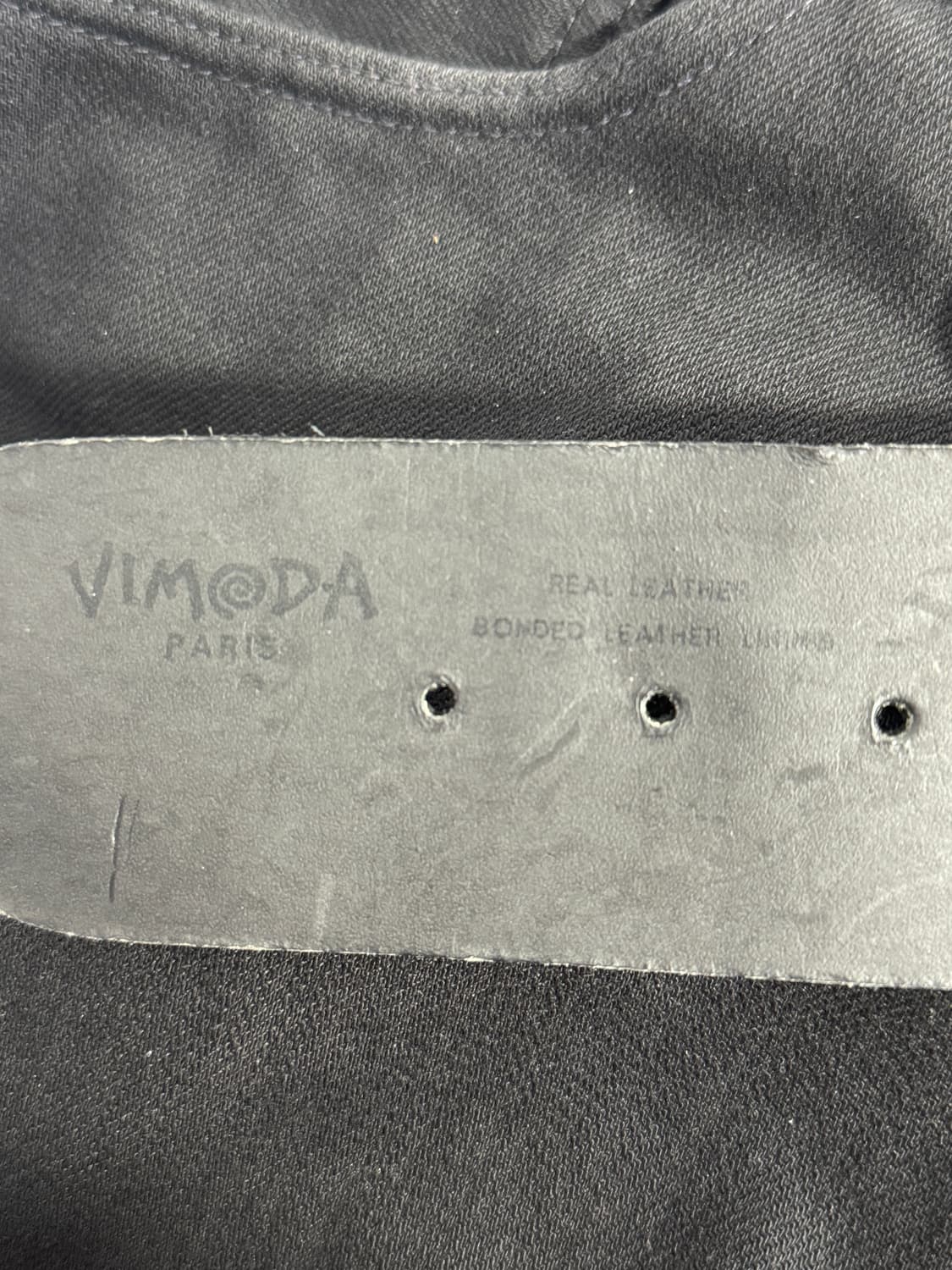Vimoda 오너먼트 버클 스터드 리얼 레더 벨트 y2k 상품이미지5