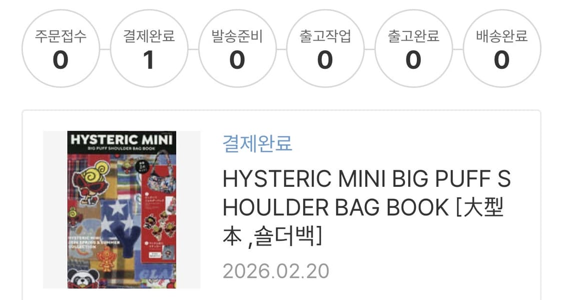 히스테릭글래머 잡지부록 가방 숄더백 상품이미지2