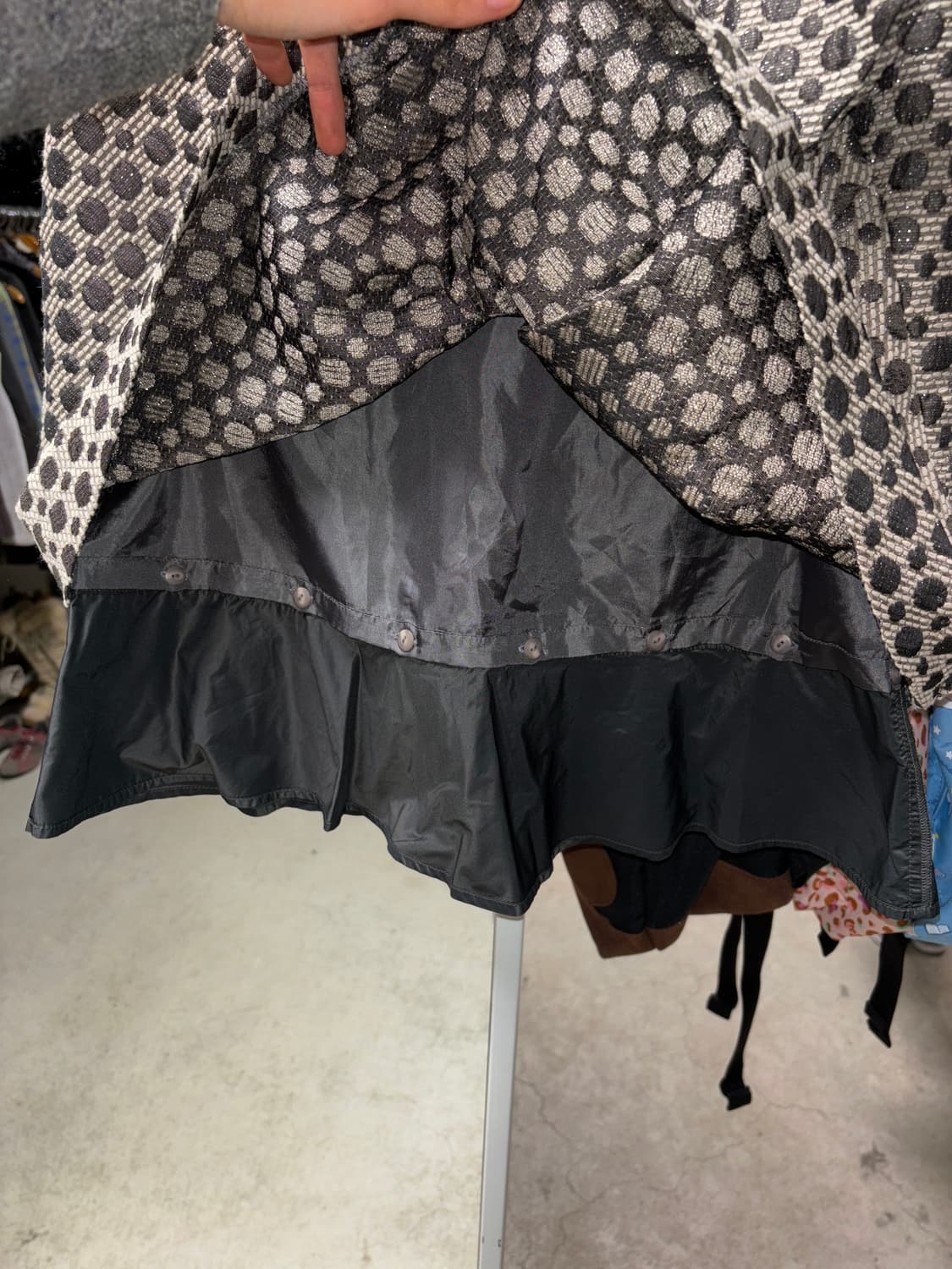 리츠코 시라하마 도트 레이어드 스커트 상품이미지3