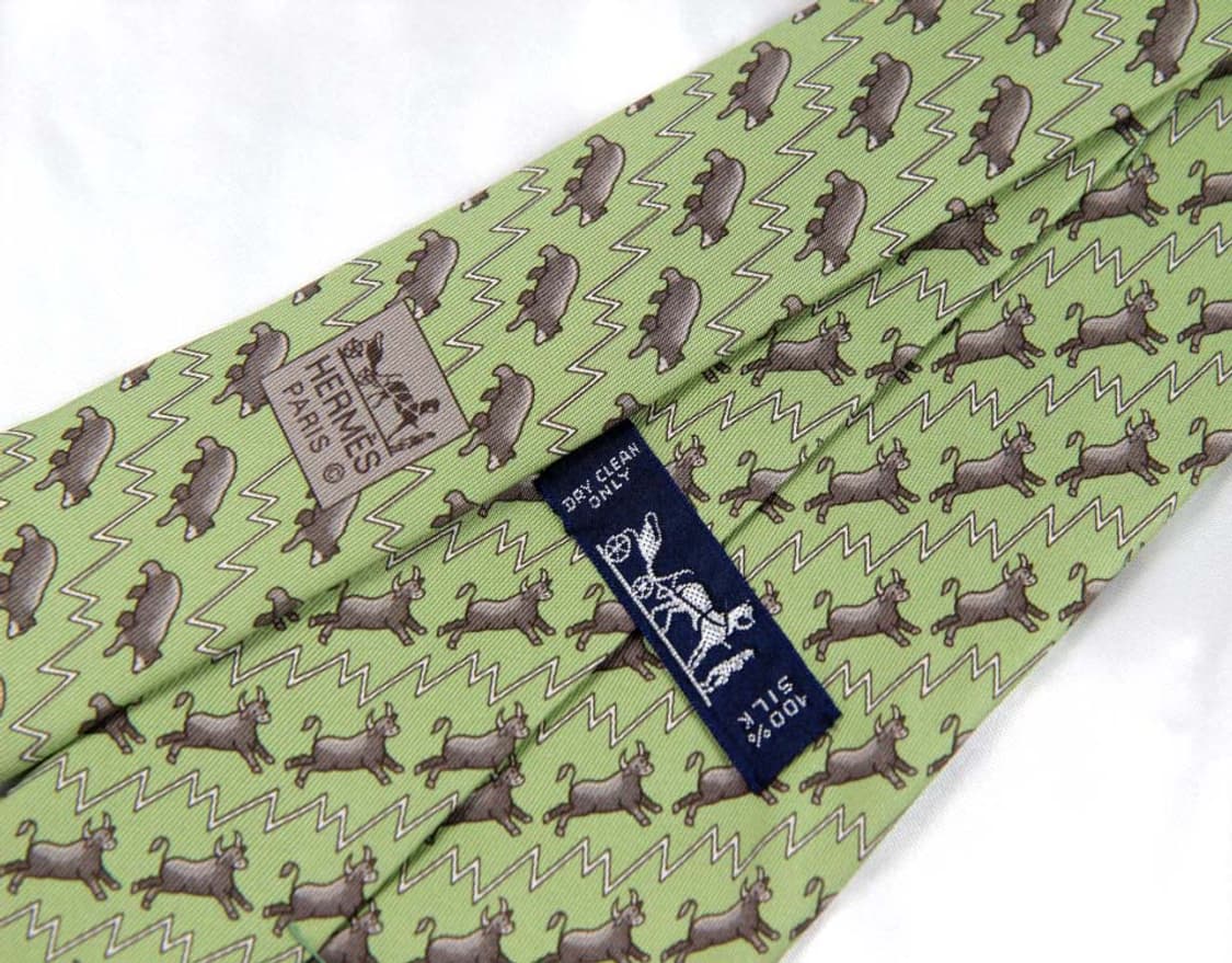 에르메스 9.3cm A+등급 남자 명품넥타이 상품이미지3